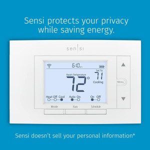 Emerson Sensi: Smart Home's Best Friend! Energy-Efficient Wi-Fi Thermostat with Alexa Integration