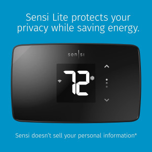 Sensi Lite Smart Thermostat 2023: WiFi-enabled, Alexa compatible, and Energy Star certified.