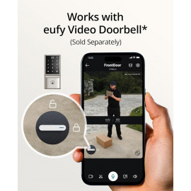 Eufy C210 Smart Deadbolt – Keyless Entry, 5 Unlock Options