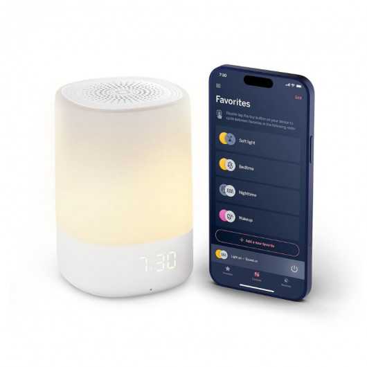 Nanit Smart Sound & Night Light Machine - Perfect Sleep Aid for Babies