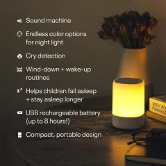 Nanit Veilleuse et Machine à Sons Intelligente : Sommeil Paisible de Bébé Garanti!