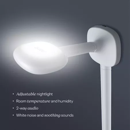 Moniteur Bébé Nanit Pro:Analyse du Sommeil,détection de la Respiration