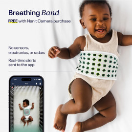 Nanit Pro Smart Baby Monitor: HD Video, Sleep Analytics & Breathing Detection