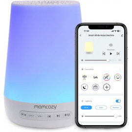 Momcozy Sound Machine: Enhance Sleep with Relaxing Sounds & Custom Timer