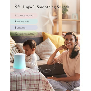 Momcozy Sound Machine : améliorez le sommeil avec des sons relaxants