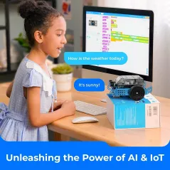 mBot Neo Makeblock: Robot Educatif STEM Programmable pour Enfants (8+) - Apprenez Scratch & Python!