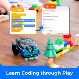 Makeblock mBot Pink Coding Robot Kit, STEM Projects for Kids Ages