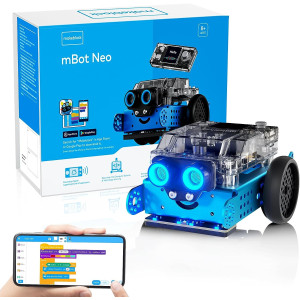mibot neo robot kit: Makeblock mBot Neo, the ultimate STEM robot kit for kids, changing the way we learn.