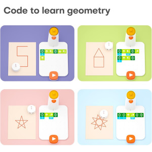 Matatalab Coding Robot Set: A set with various toys for kids 4-10, including a coding robot toy.