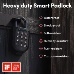 Cadenas intelligent igloohome SP2 - Sécurité et étanchéité ultimes