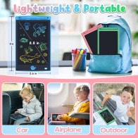 FLUESTON 3-Pack LCD Writing Tablets for Kids: Fun & Educational