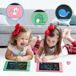 Tablette d'Écriture LCD pour Enfants FLUESTON - Pack de 3 Tableaux Doodle Éducatifs