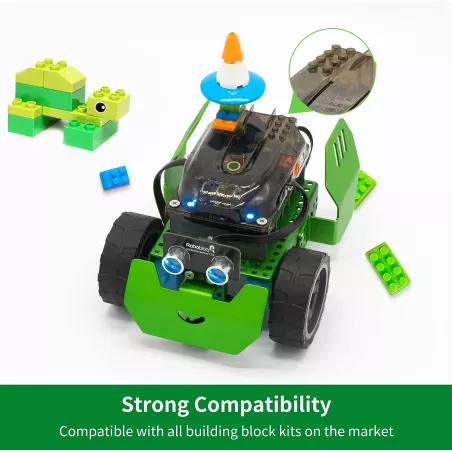 Robot STEM Robobloq Q-Scout - Jouet de Codage Interactif pour Enfants