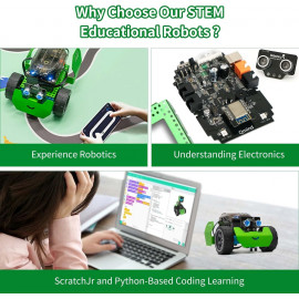 Robobloq Q-Scout STEM Robot Kit - Interactive Coding Toy for Kids