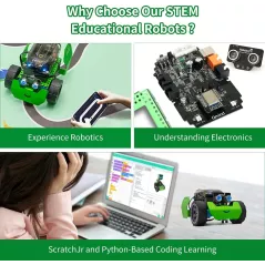 Robot STEM Robobloq Q-Scout - Jouet de Codage Interactif pour Enfants