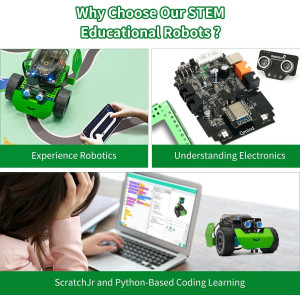 Robobloq Q-Scout: STEM robot kit for kids to explore coding with Scratch, Arduino & Python.