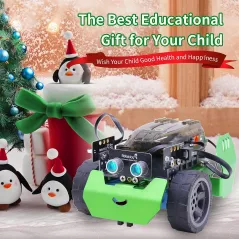 Robot STEM Robobloq Q-Scout - Jouet de Codage Interactif pour Enfants