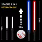 Sabre Laser Extensible Galactique : 7 Couleurs, Effets Sonores Réalistes - Le Jouet Ultime pour Guerriers Cosmiques !