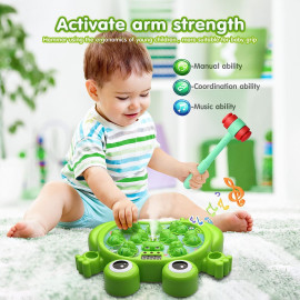 Interactive Whack A Frog Game | Educational Toy for Toddlers 2-5 Years