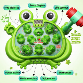 Interactive Whack A Frog Game | Educational Toy for Toddlers 2-5 Years