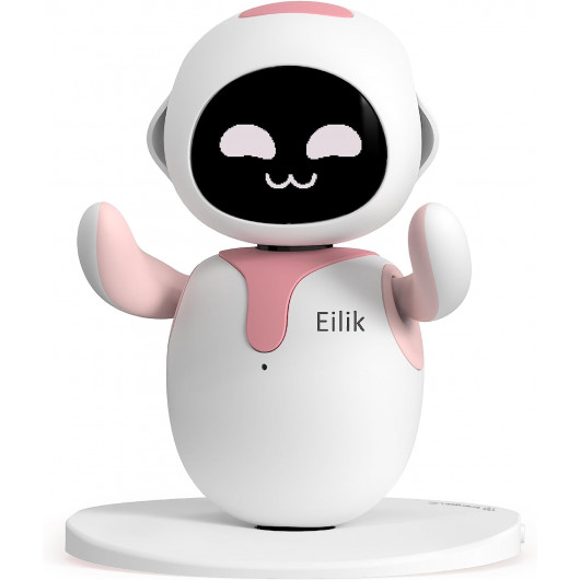 2 Eilik Little Companion Robots: Eiliks are Hilarious & Brilliant! 😆👍👍  Eiliks interacting 2 