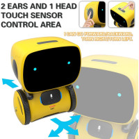 98K Interactive Robot Toy: Voice Control, Dancing, Singing - Fun & Educational Gift for Kids!