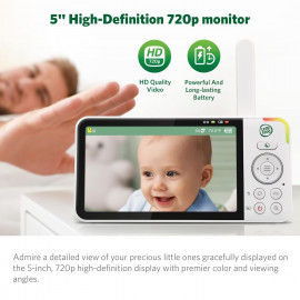 LeapFrog LF920HD Color Night Vision Video Monitor | 7" HD Display