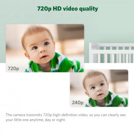 LeapFrog LF920HD Color Night Vision Video Monitor | 7" HD Display