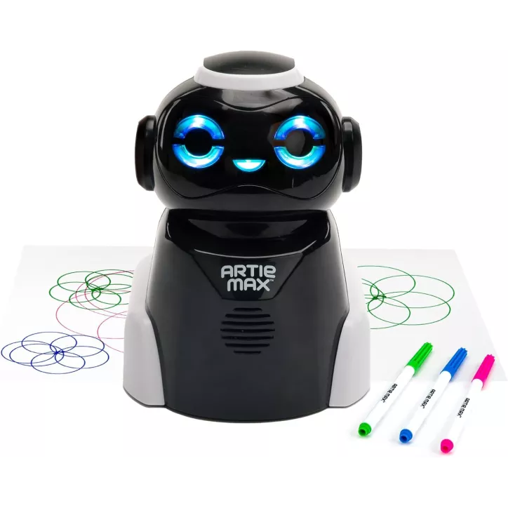 Artie Max: Robot de Codage et Dessin WiFi - Apprends à Coder en Couleurs! (8+ ans)