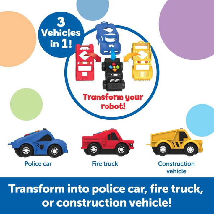 Switcheroo Coding Crew : Robot de Codage Interactif pour Enfants (4+) - Apprentissage STEM et Jeu!