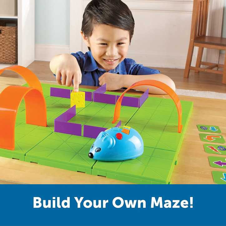 Souris Robot Code & Go de Learning Resources: Initiez vos Enfants au Codage STEM en Samusant! Souris Robot Code & Go de Learning Resources: Initiez vos Enfants au Codage STEM en Samusant!