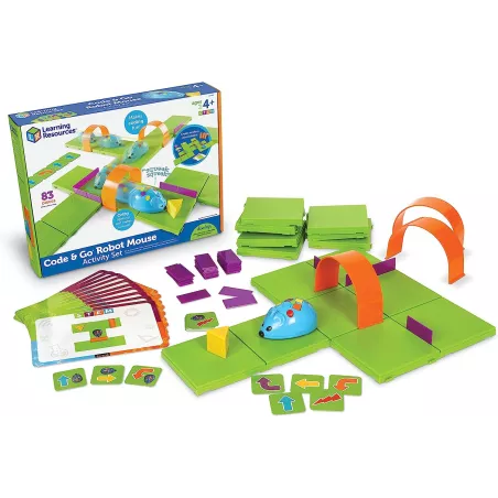 Souris Robot Code & Go de Learning Resources: Initiez vos Enfants au Codage STEM en Samusant!