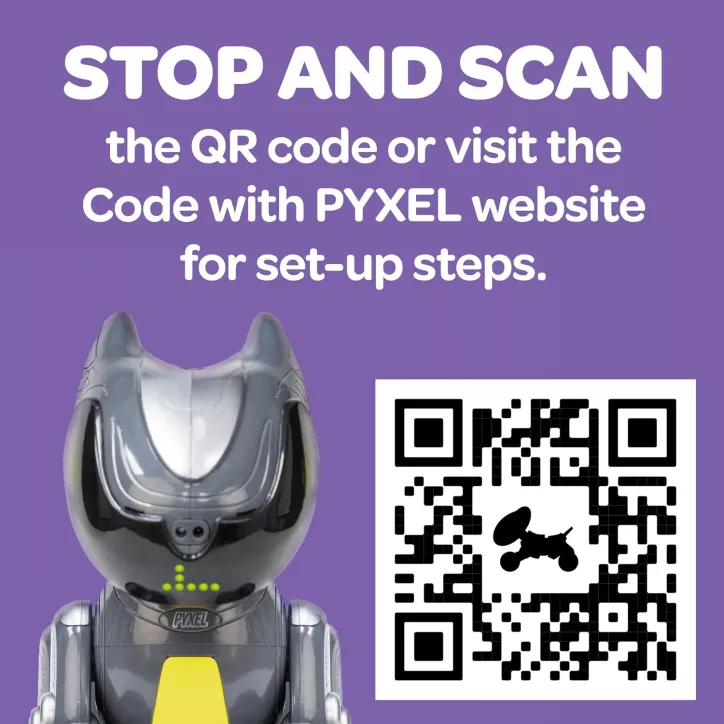 PYXEL: Le Robot Codeur Éducatif pour Enfants - Apprends Blockly & Python en samusant!