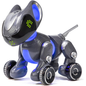 Educational Insights PYXEL coding robot includes a toy dog with wheels for interactive play.