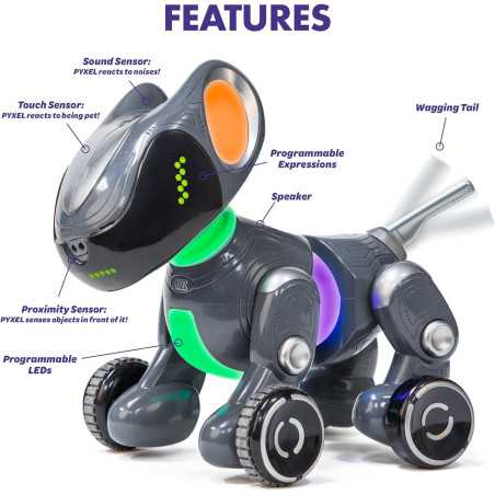 PYXEL Coding Robot by Educational Insights - Learn Blockly & Python
