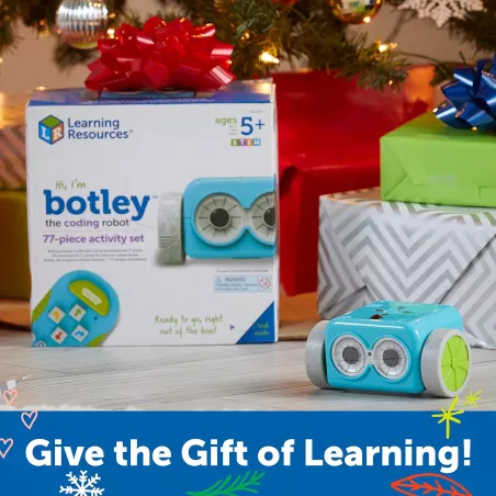 Botley le Robot Codeur : Kit dActivité STEM pour Enfants (77 Pièces) - Learning Resources