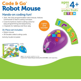 Discover Code & Go Robot Mouse: STEM Coding Toy for Kids