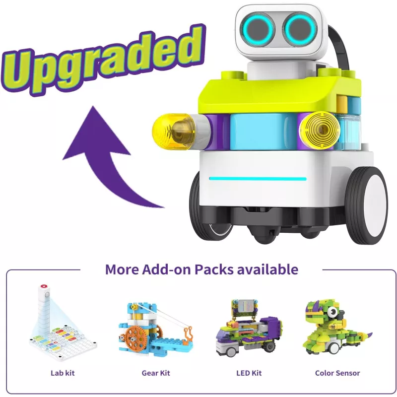 BOTZEES Classic Plus Robot de Codage AR Interactif pour Enfants
