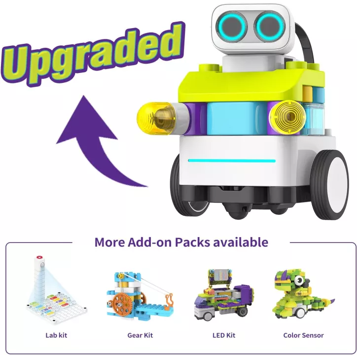 BOTZEES Classic Plus : Robot Educatif AR de Codage pour Enfants (4+) - Apprentissage STEM Amusant !