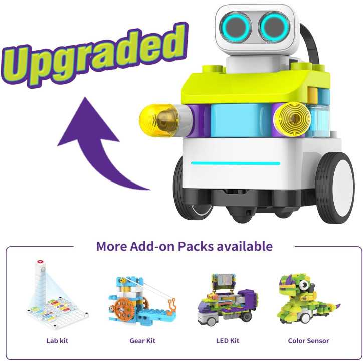 BOTZEES Classic Plus : Robot Educatif AR de Codage pour Enfants (4+) - Apprentissage STEM Amusant !