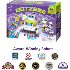BOTZEES Classic Plus Robot de Codage AR Interactif pour Enfants
