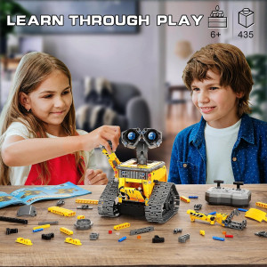 Mibido 5in1 Remote & APP Controlled Robot Dinosaur toy includes a LEGO robot in robot shape.
