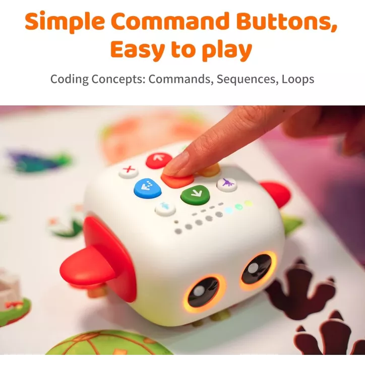 Tale-Bot Pro Matatalab : Robot Educatif STEM Interactif - Apprentissage du Code Ludique!
