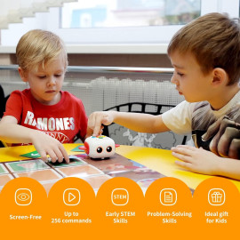 Robot de Codage Amélioré MATATALAB - Jouet STEM Amusant pour Enfants