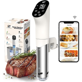 4T7 Sous Vide Cooker 1100W: Precision Cooking Waterproof Wi-Fi Control