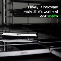 Keevo Model 1 Crypto Wallet: Securely store your digital assets with the ultimate protection.