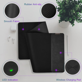 Wireless Charging Desk Pad: FutureCharger's Multifunctional Office