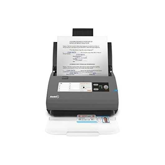 Ambir ImageScan DS820ix: High-Speed Duplex Document Scanner