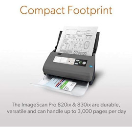 Ambir ImageScan DS820ix: High-Speed Duplex Document Scanner