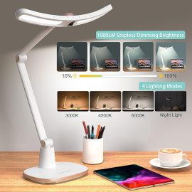 BEYONDOP LED Desk Lamp: Smart, Eye-Caring Lamp with Motion Sensor